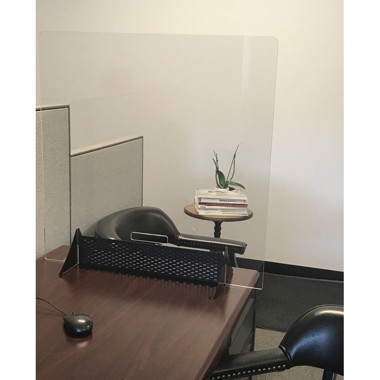 CKP Acrylic Plexiglass Large 1 Panel Freestanding Room Divider Wayfair